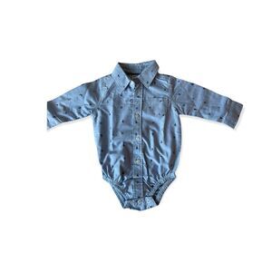 Carter's Bodysuit - Size 6 month  - Blue
